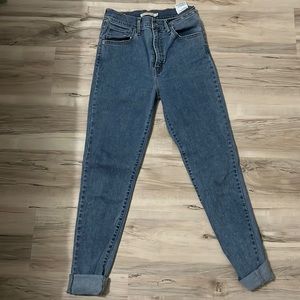 Levi mile high skinny jeans